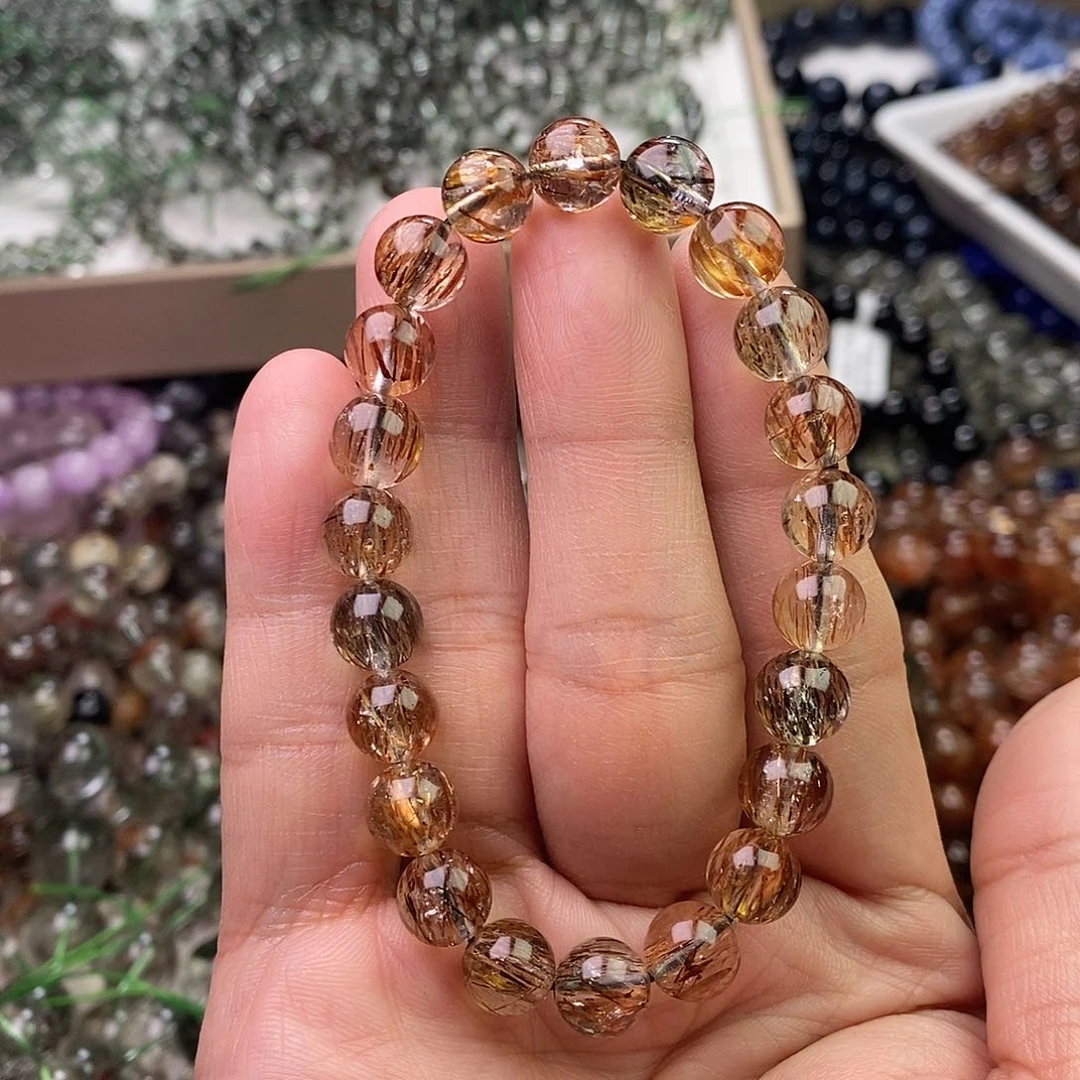 水晶手链未镶嵌奥****们卡8