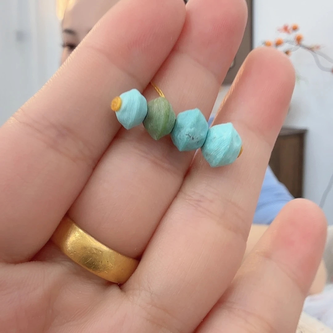 绿松石未镶嵌珠宝半成品