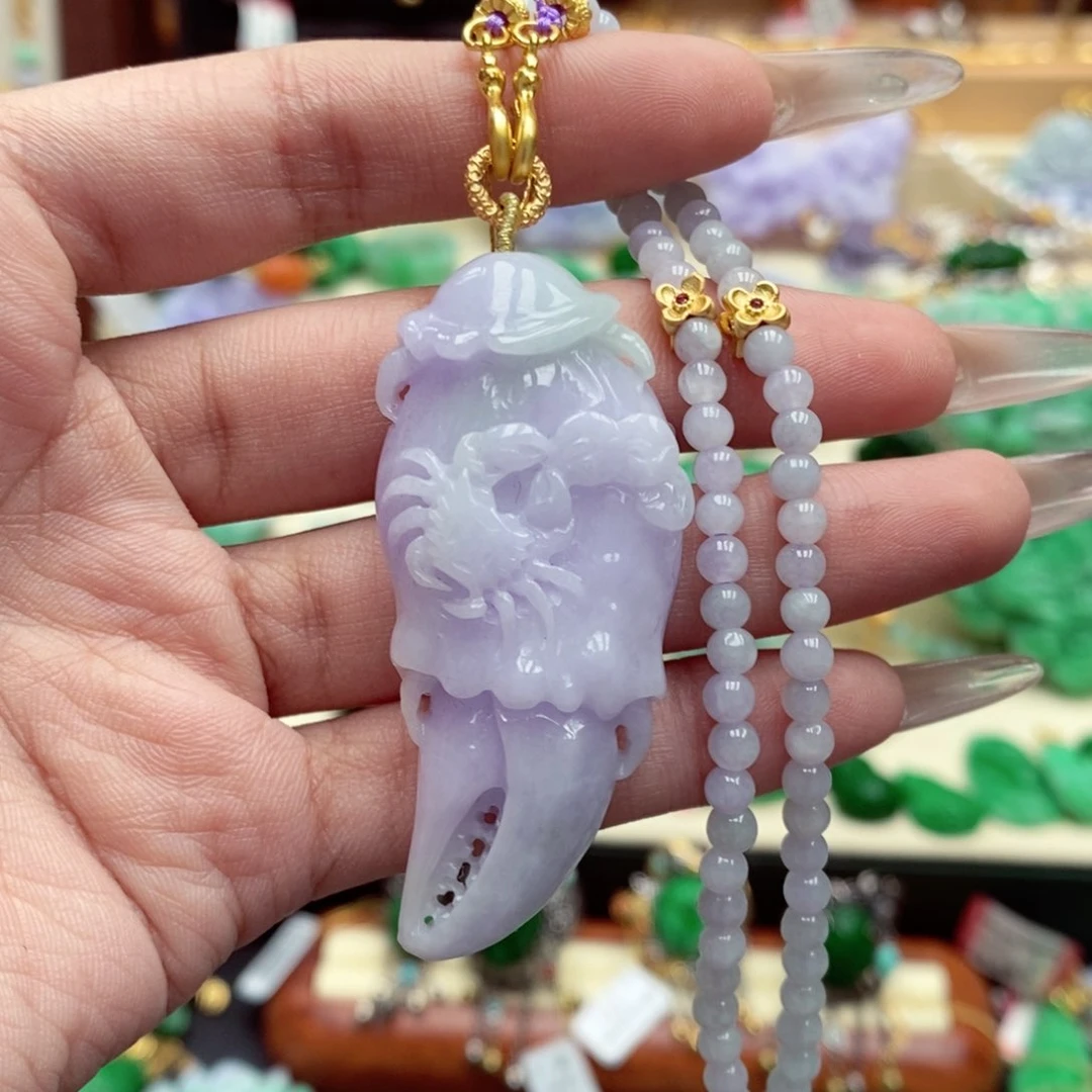 颈饰未镶嵌翡翠翡翠吊坠