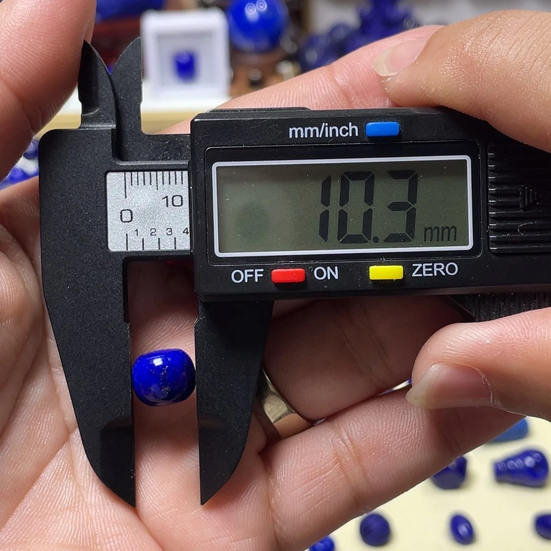 D***C青金石未镶嵌精品老型10mm单珠