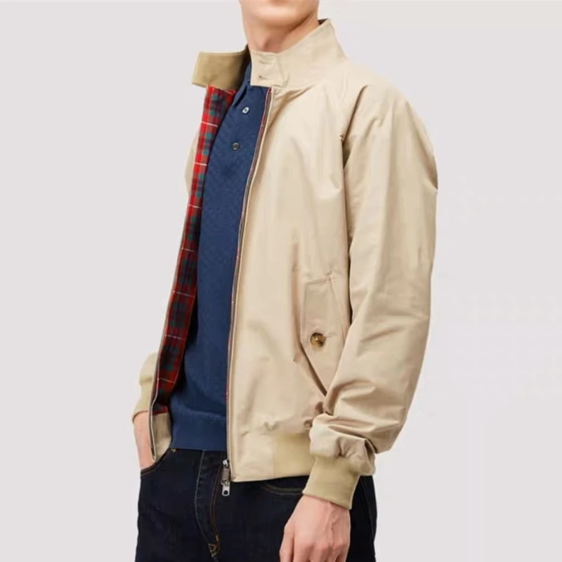 【限定浮力】明星同款经典哈灵顿棉服 男女款腔调老钱风夹棉外套立