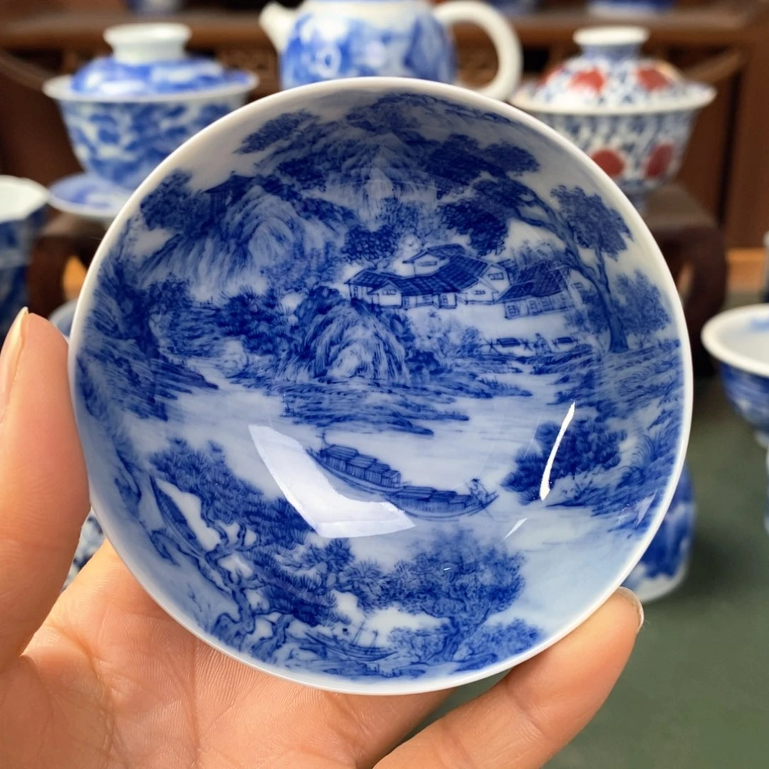 杯景德镇陶瓷手工手绘