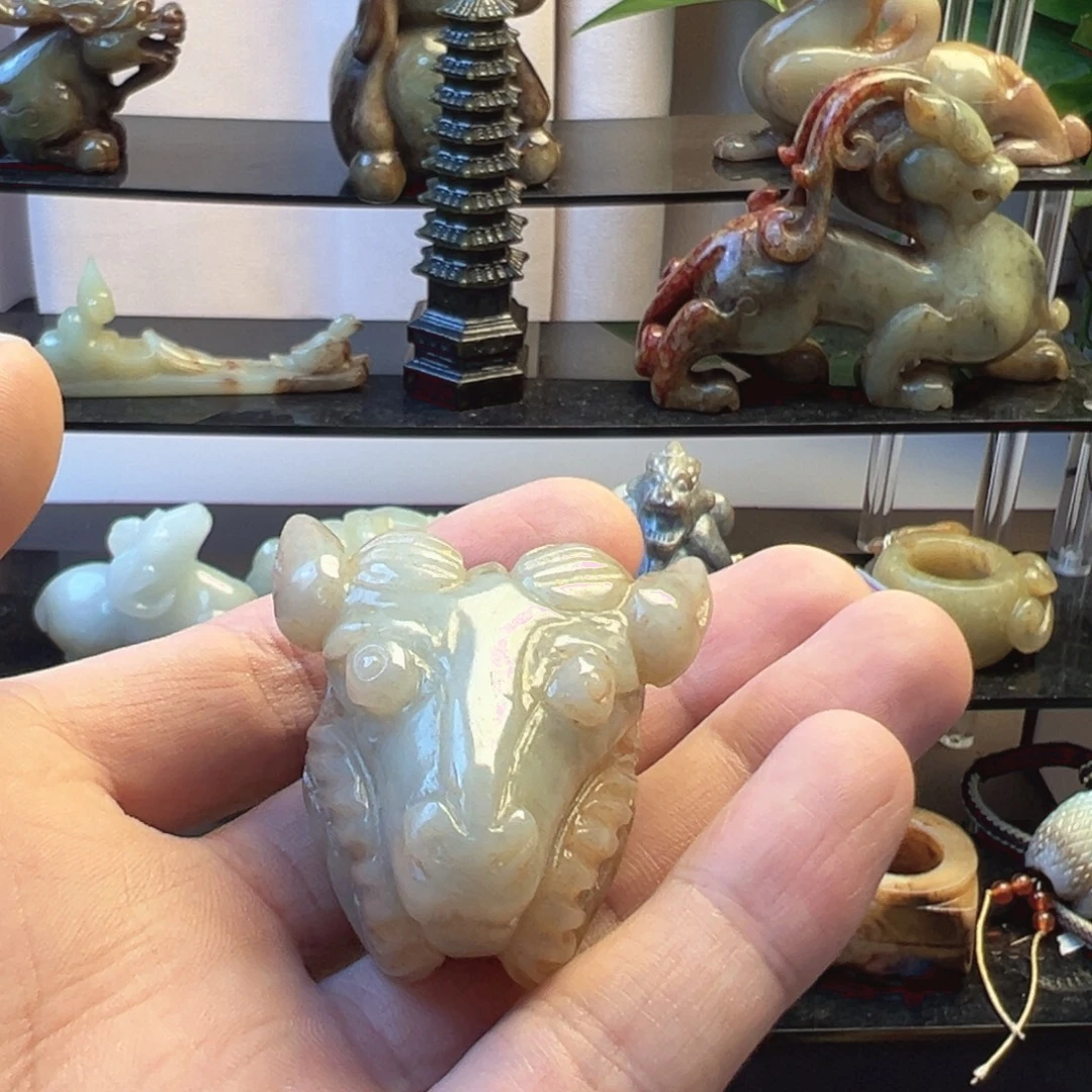 和田玉（糖玉）未镶嵌挂件