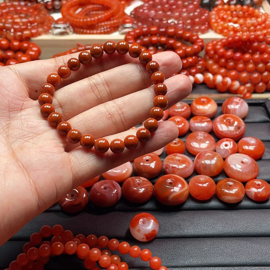 手链未镶嵌南红玛瑙