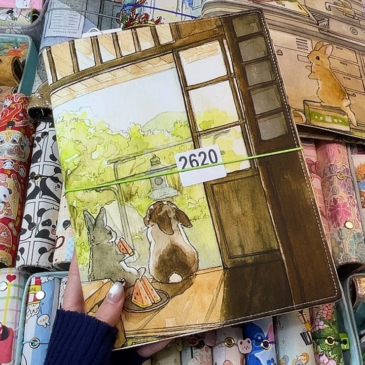 织绣b5活页送纸2620