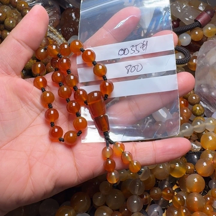 玛瑙/玉髓颈饰合金*️**0035