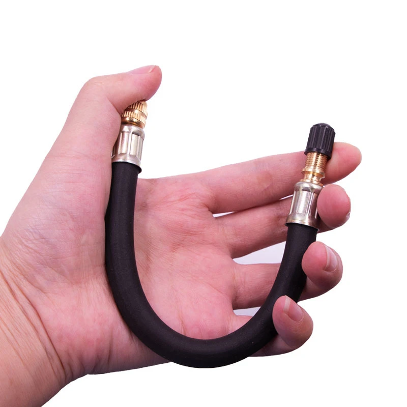 汽车货车双轮胎内胎延长管气嘴打气嘴充气管加长杆多功能连接软管