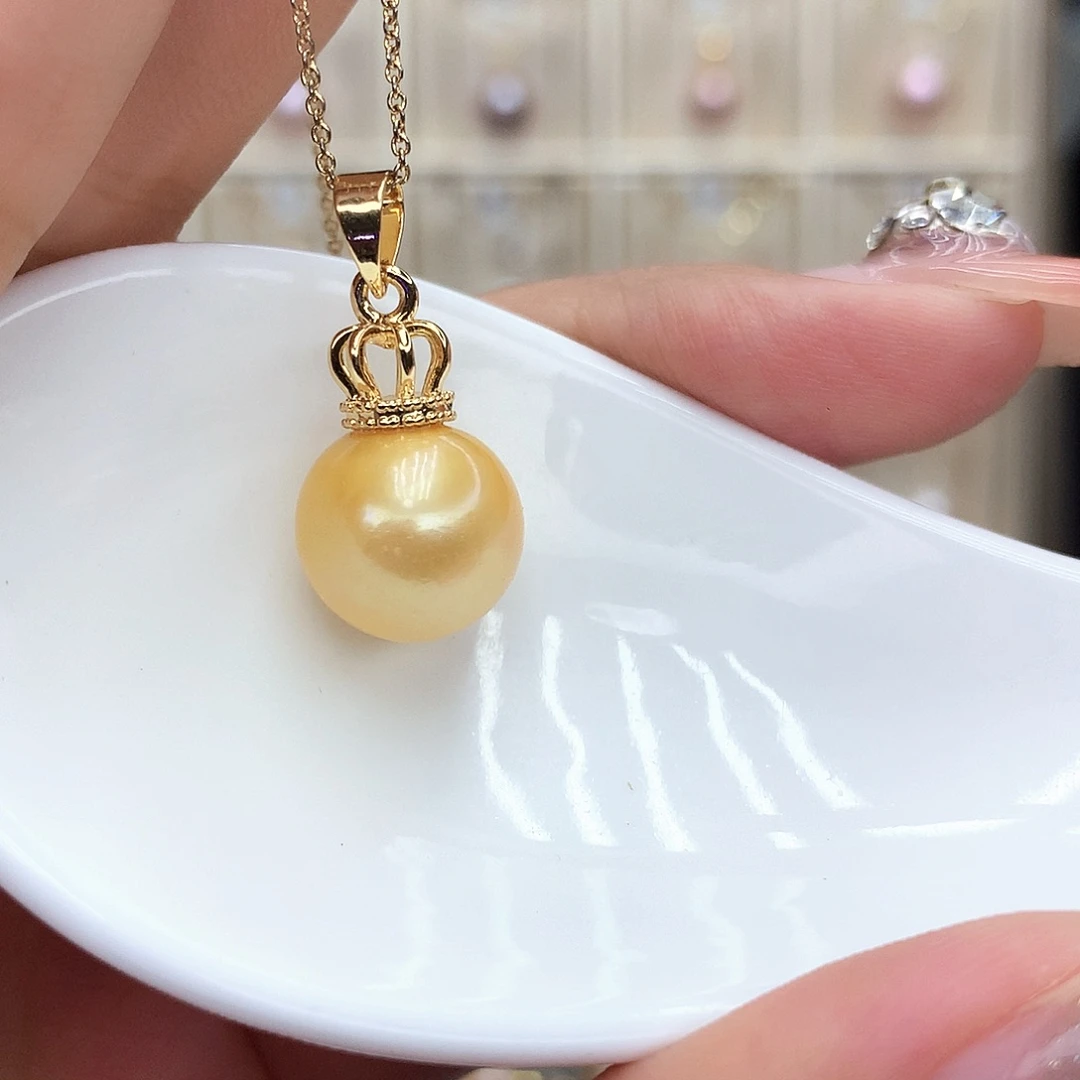 淡水珍珠合金吊坠(赠链)