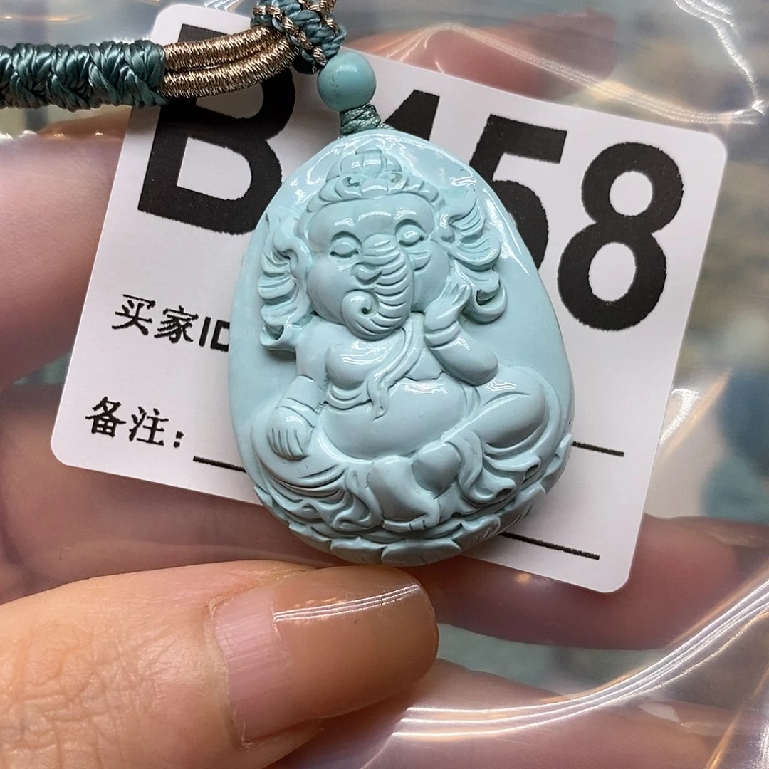 未镶嵌绿松石绿松石配饰定制