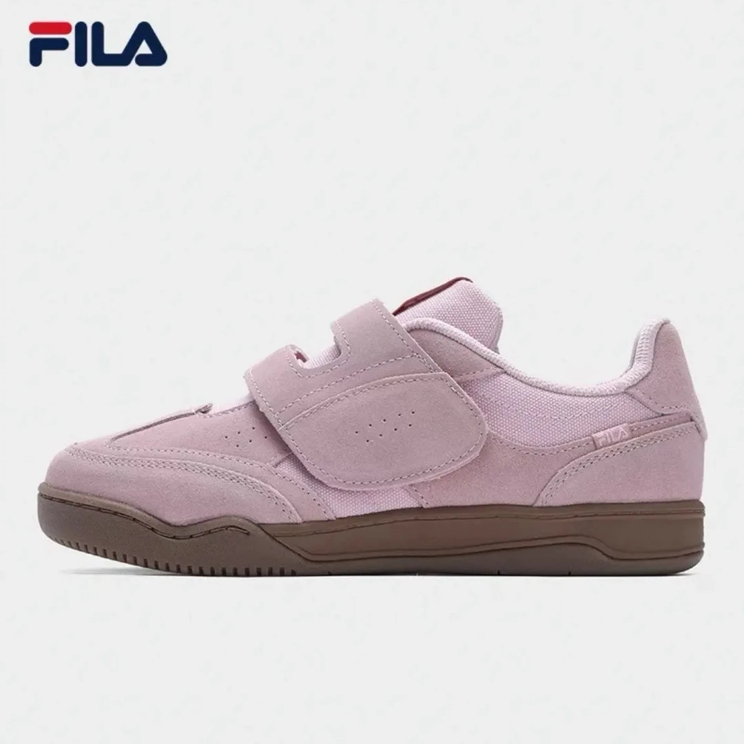 Fila/斐乐SP贴贴鞋低帮透气百搭简约时尚复古板鞋女鞋F12W512228F