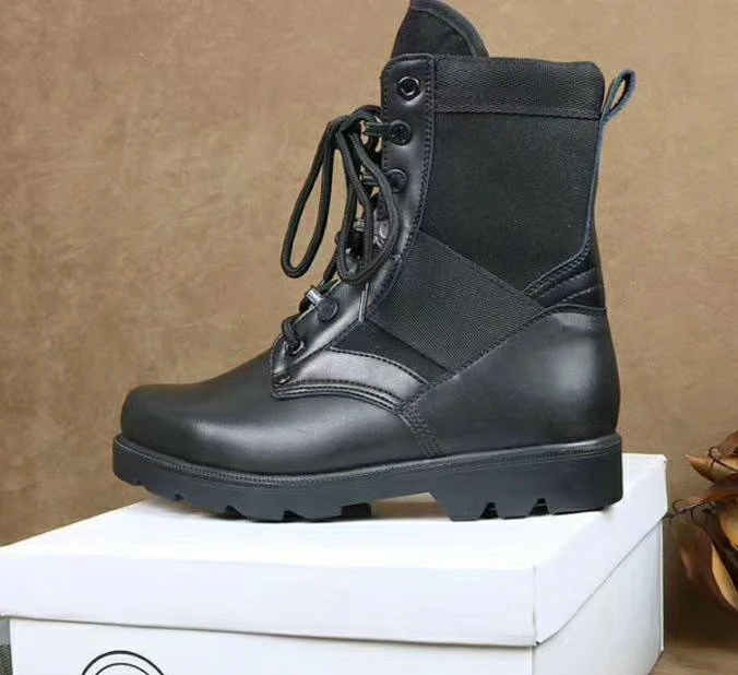 原品全新靴皮趟底男士