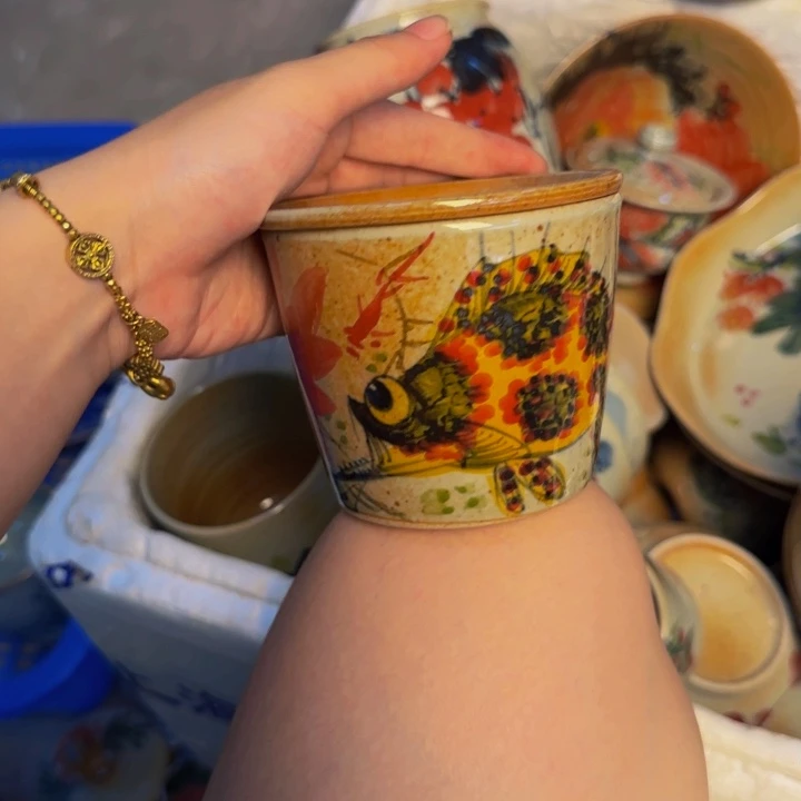 瓷片景德镇陶瓷手工手绘