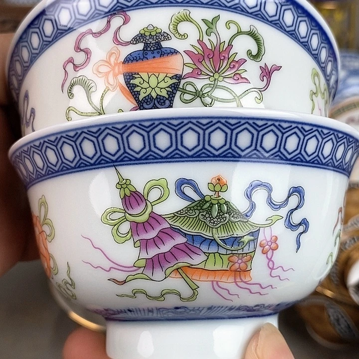 景德镇陶瓷藏式茶碗