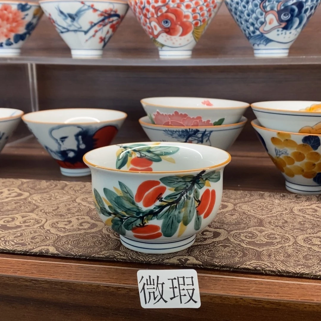 釉下彩手工绘制手工绘制