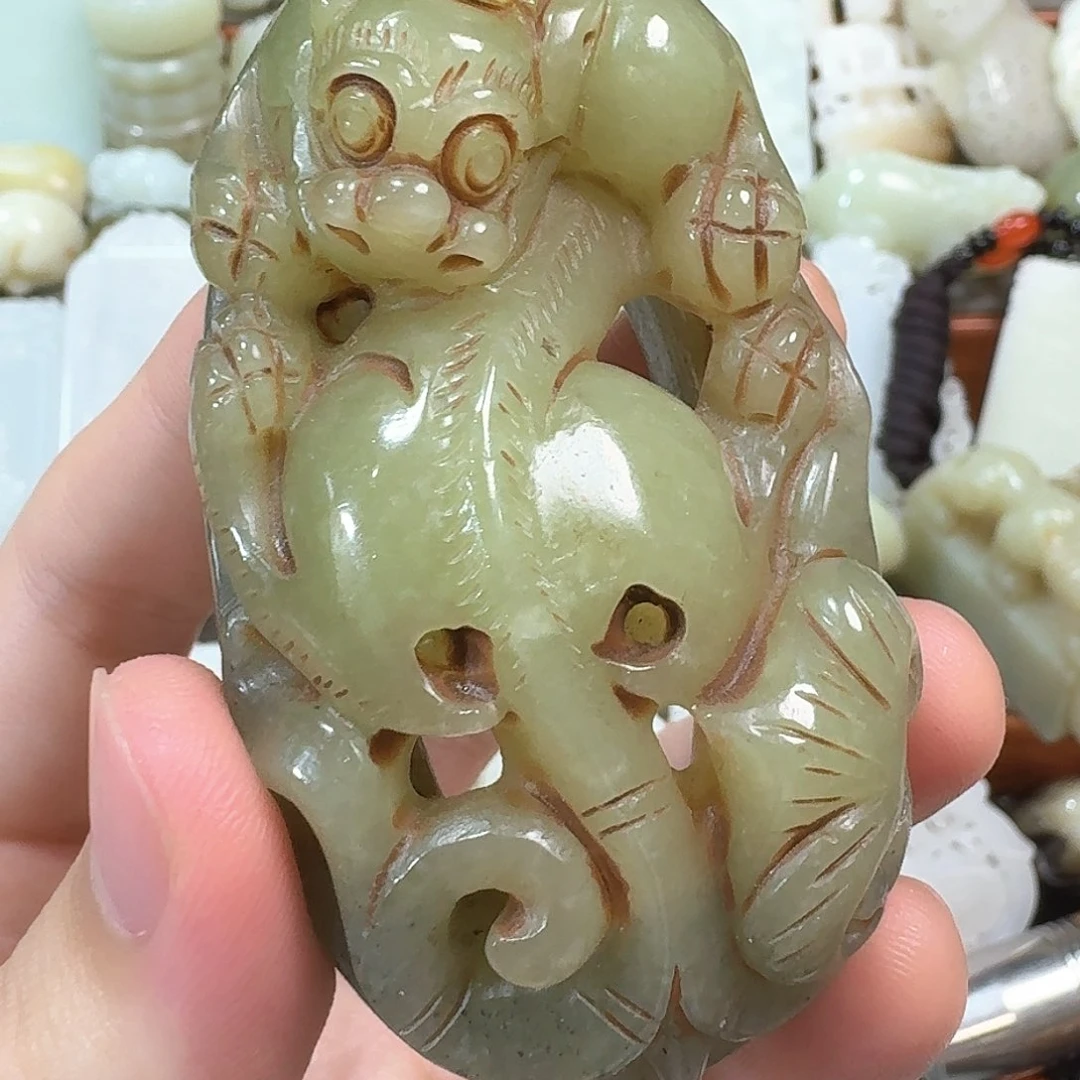 未镶嵌和田玉挂件