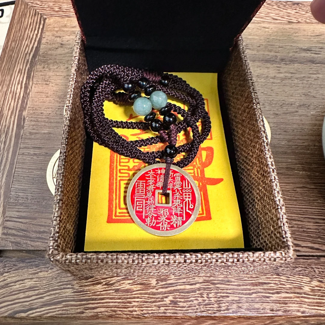 (仅封砂工艺品)正宗山贵花钱家居正品纯黄铜