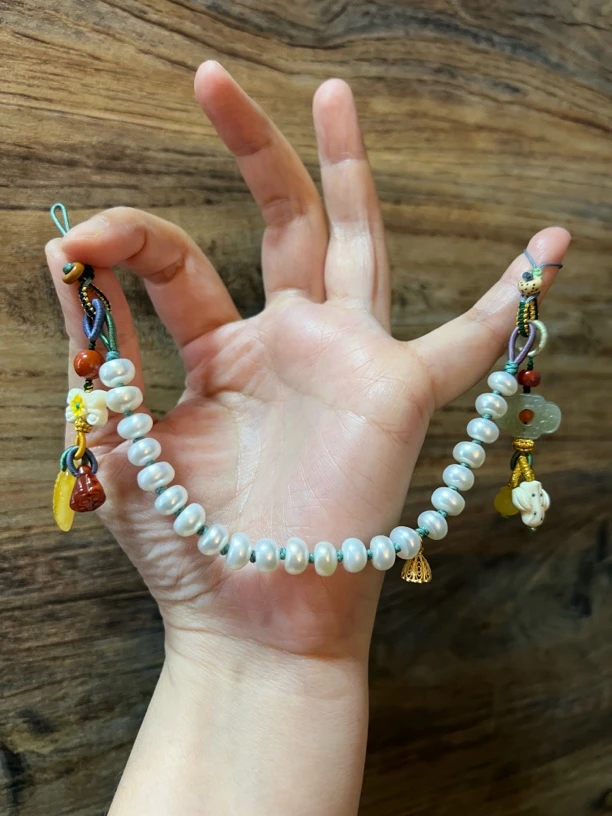 原创设计国风手机链