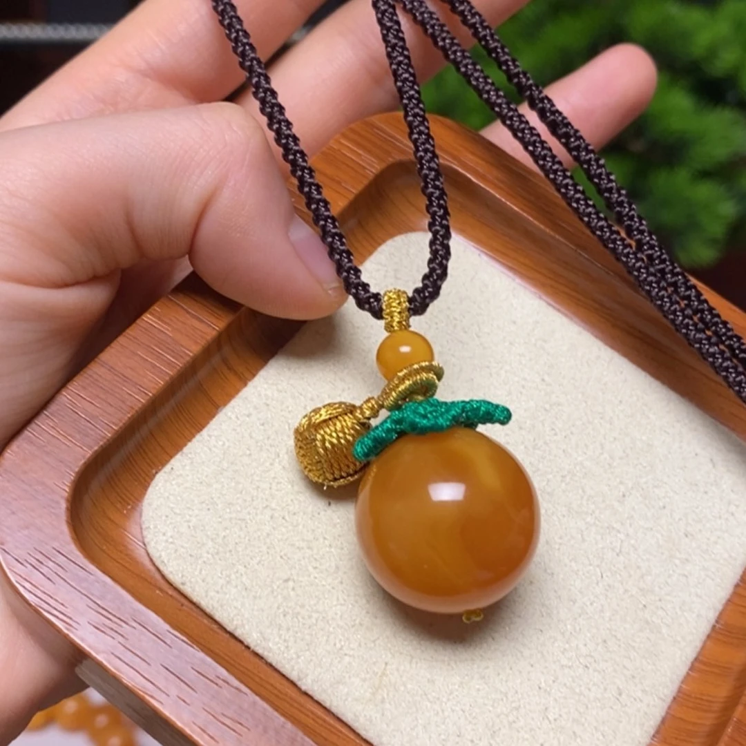 【闪购商品】蜜蜡颈饰未镶嵌项链