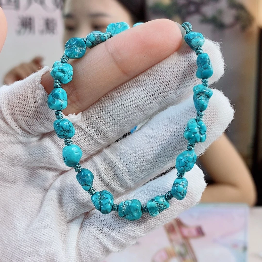 未镶嵌绿松石珠宝奇石