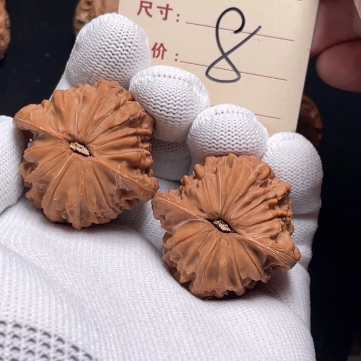 把件文玩核桃磨盘39尺全品白茬8