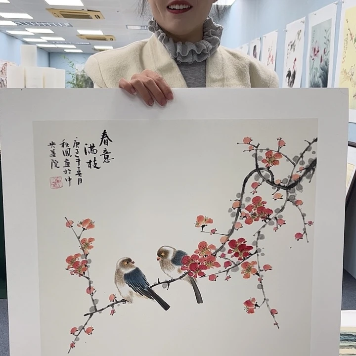 国画纯手绘国画作品大放漏
