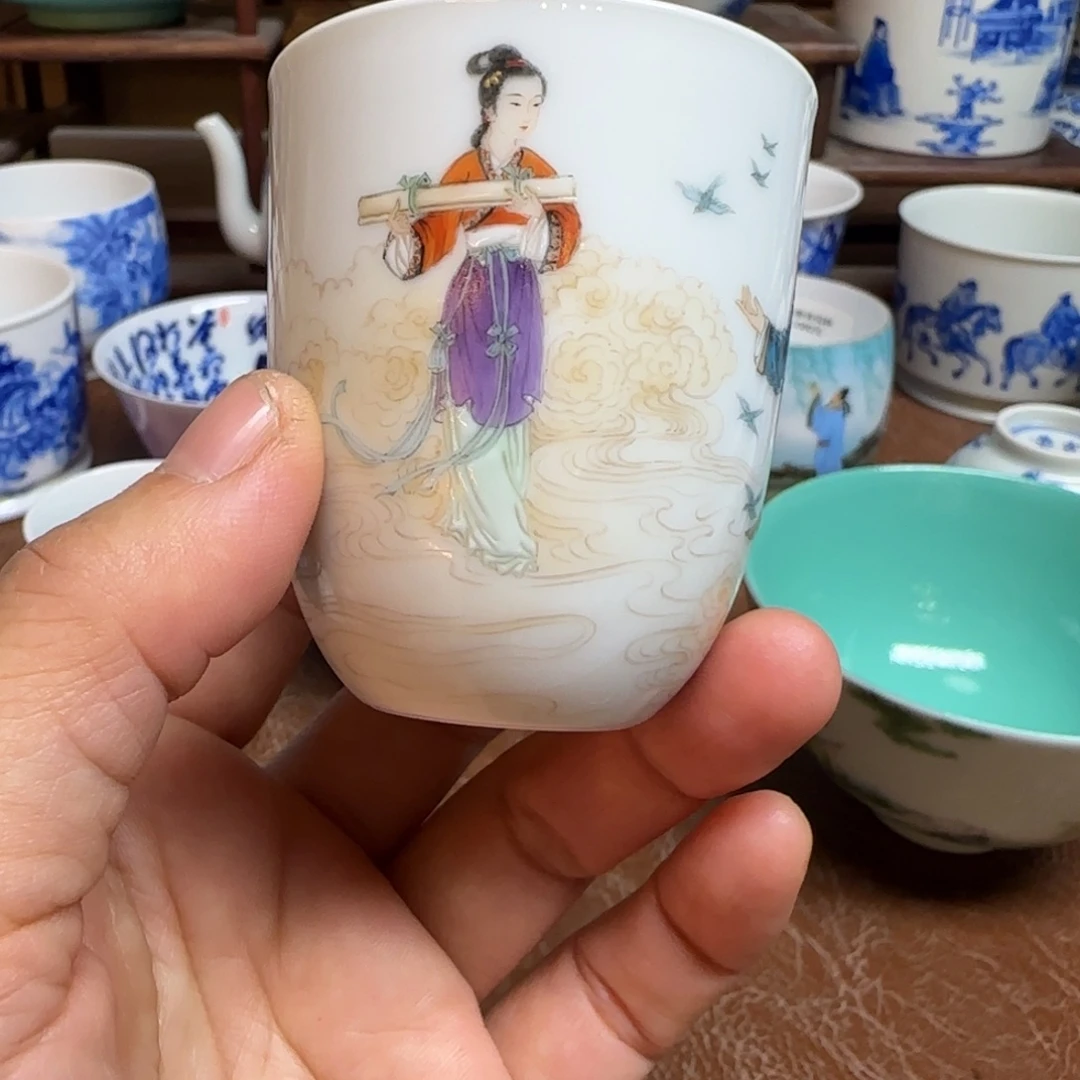 摆件陶今天晚上的月亮很圆