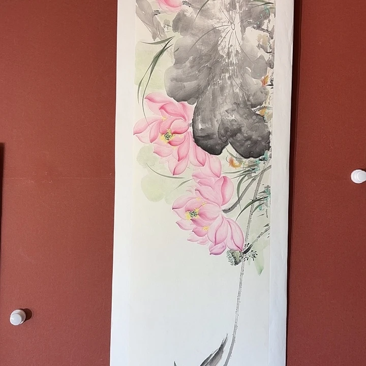 国画听兰老师花鸟