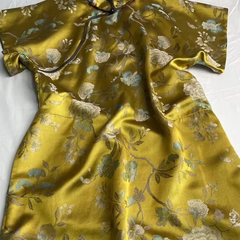桑蚕丝连衣裙（230789）2340