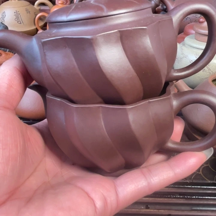 一壶一公道杯紫泥