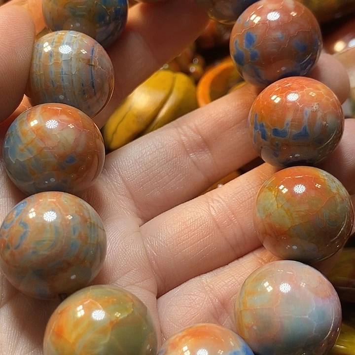 阿***兰玛瑙/玉髓未镶嵌手链