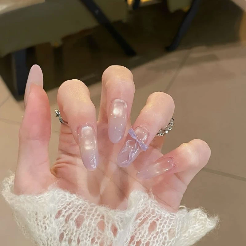 纯手工穿戴甲盲盒n副定制（找客服备注不接受太难的，不备注随机发）