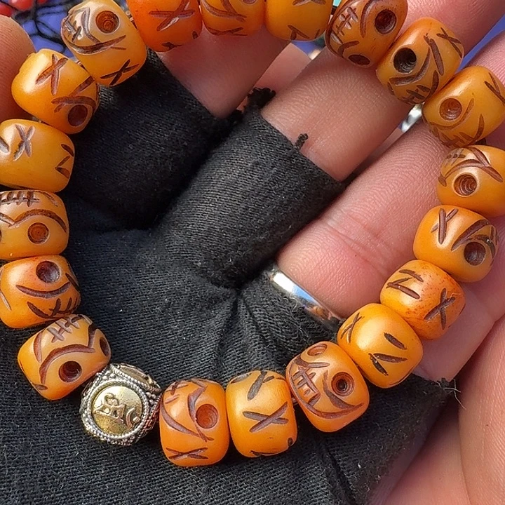 亚克力非金属藏式单圈手串