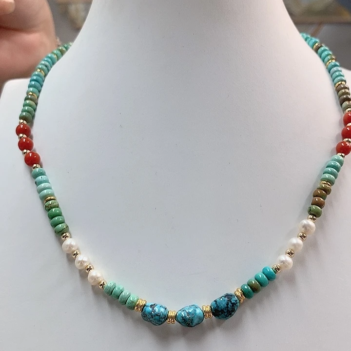 绿松石珠宝奇石未镶嵌