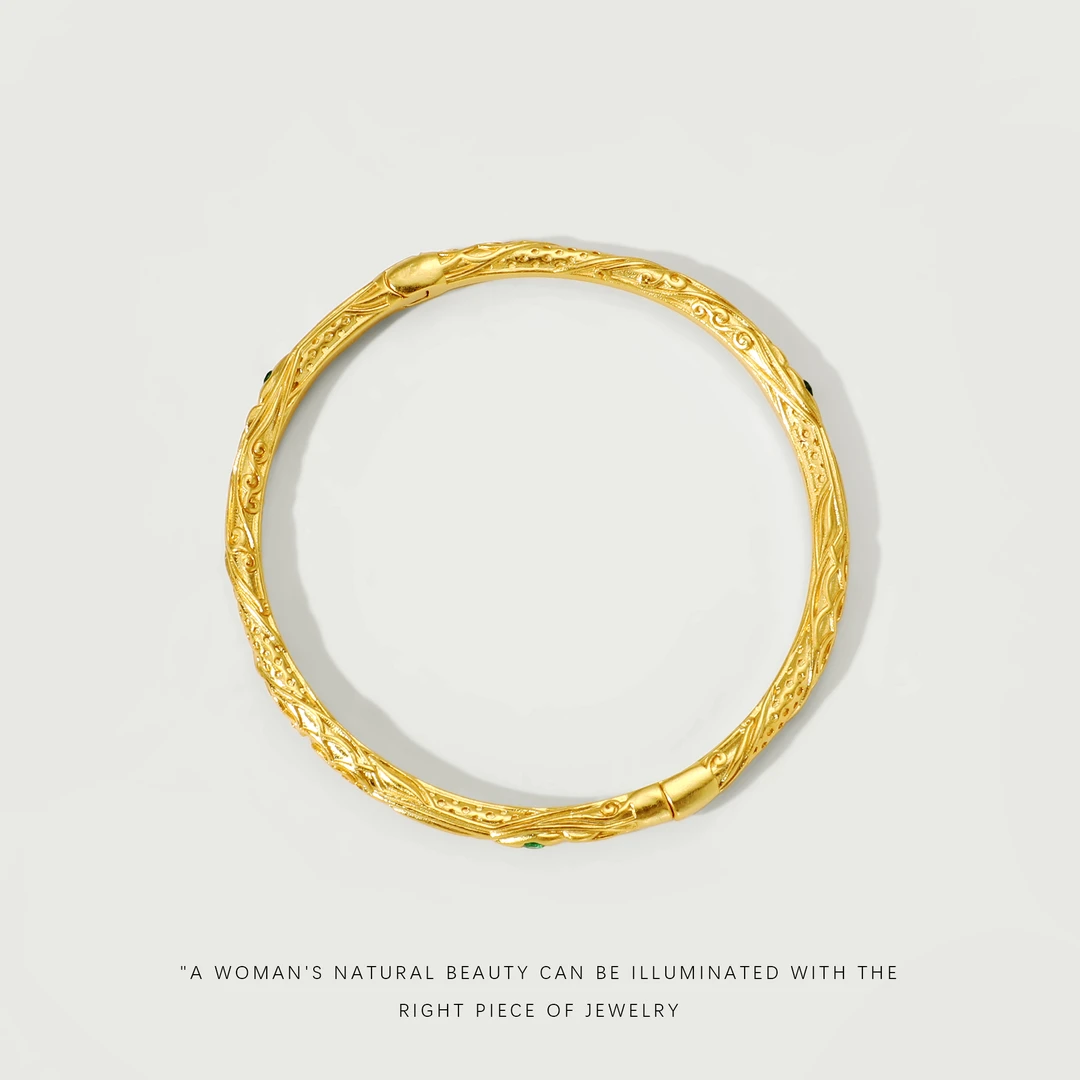 925银合成锆石手镯 【哪吒】同款手镯高级精致百搭手镯A844