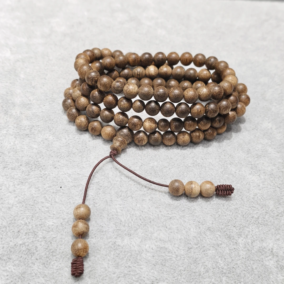 沉香【金腾婷婷】柬埔寨沉香多圈手串 6mm+