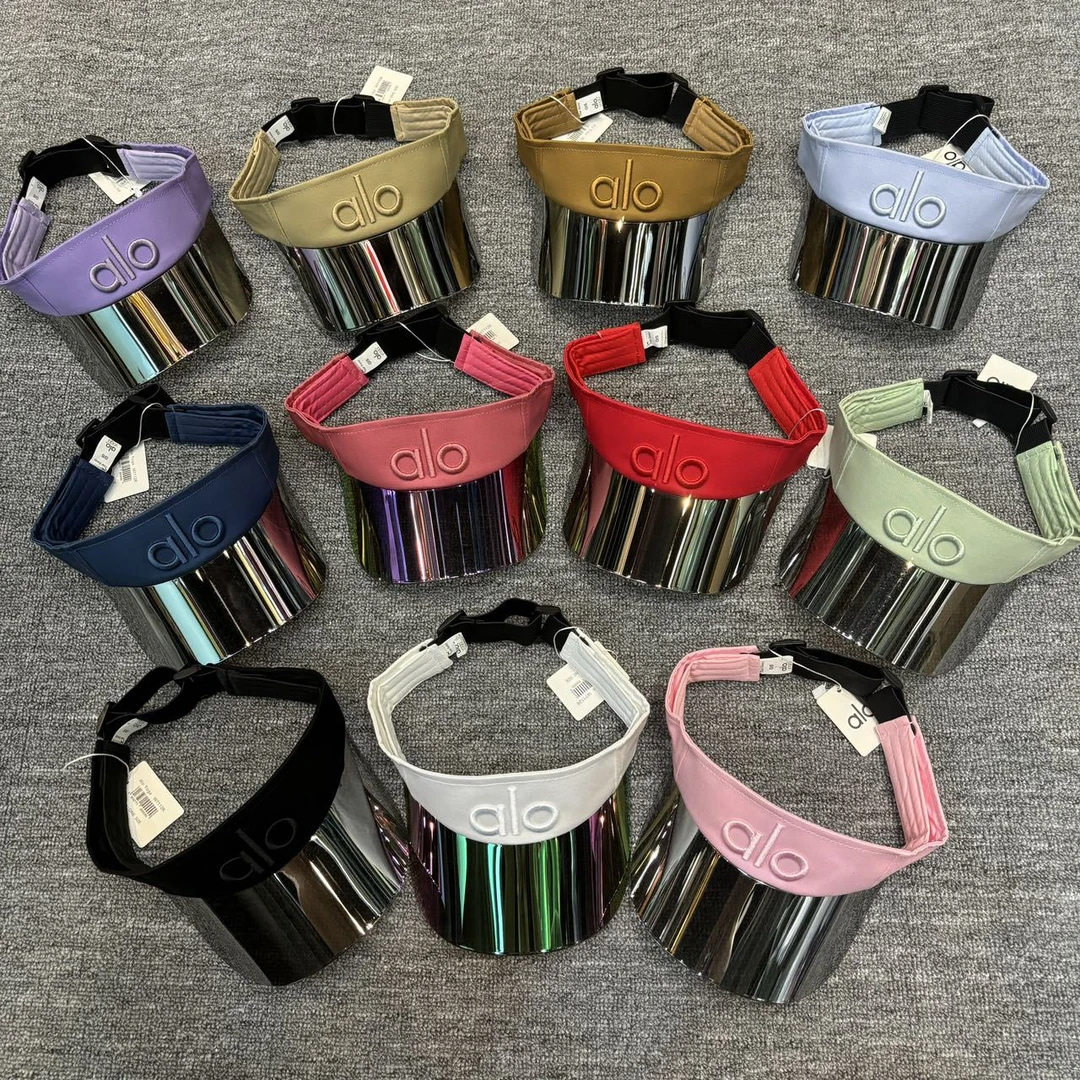 alo空顶帽鸭舌帽运动瑜伽防晒太阳帽子遮阳帽硬质防晒帽檐UPF50+