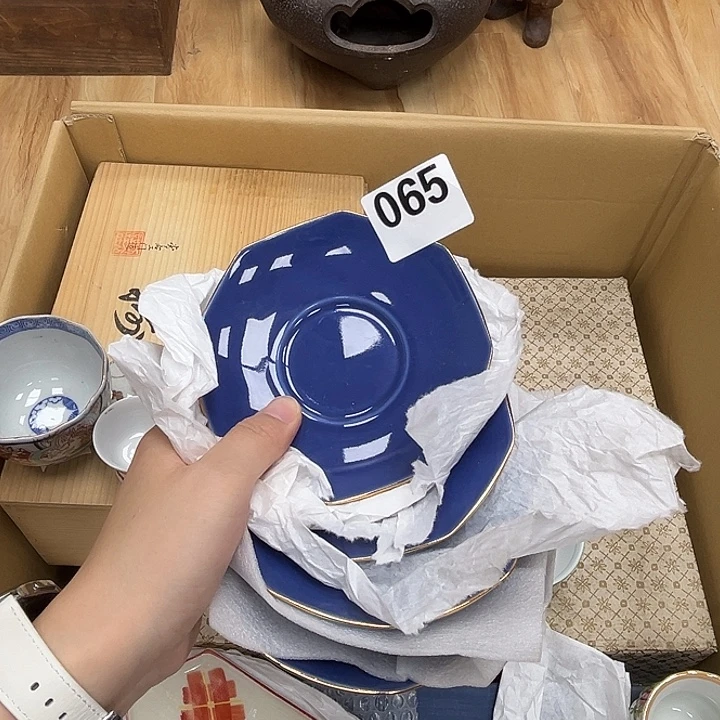 瓷片呀工艺品摆件瓷器摆件正能量