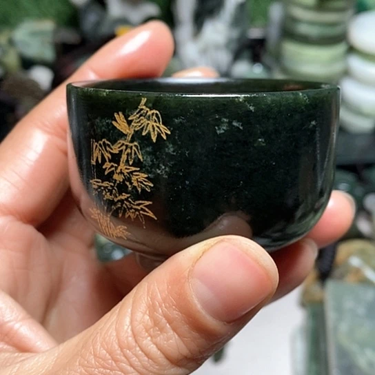 未镶嵌和田玉（糖玉）珠宝半成品