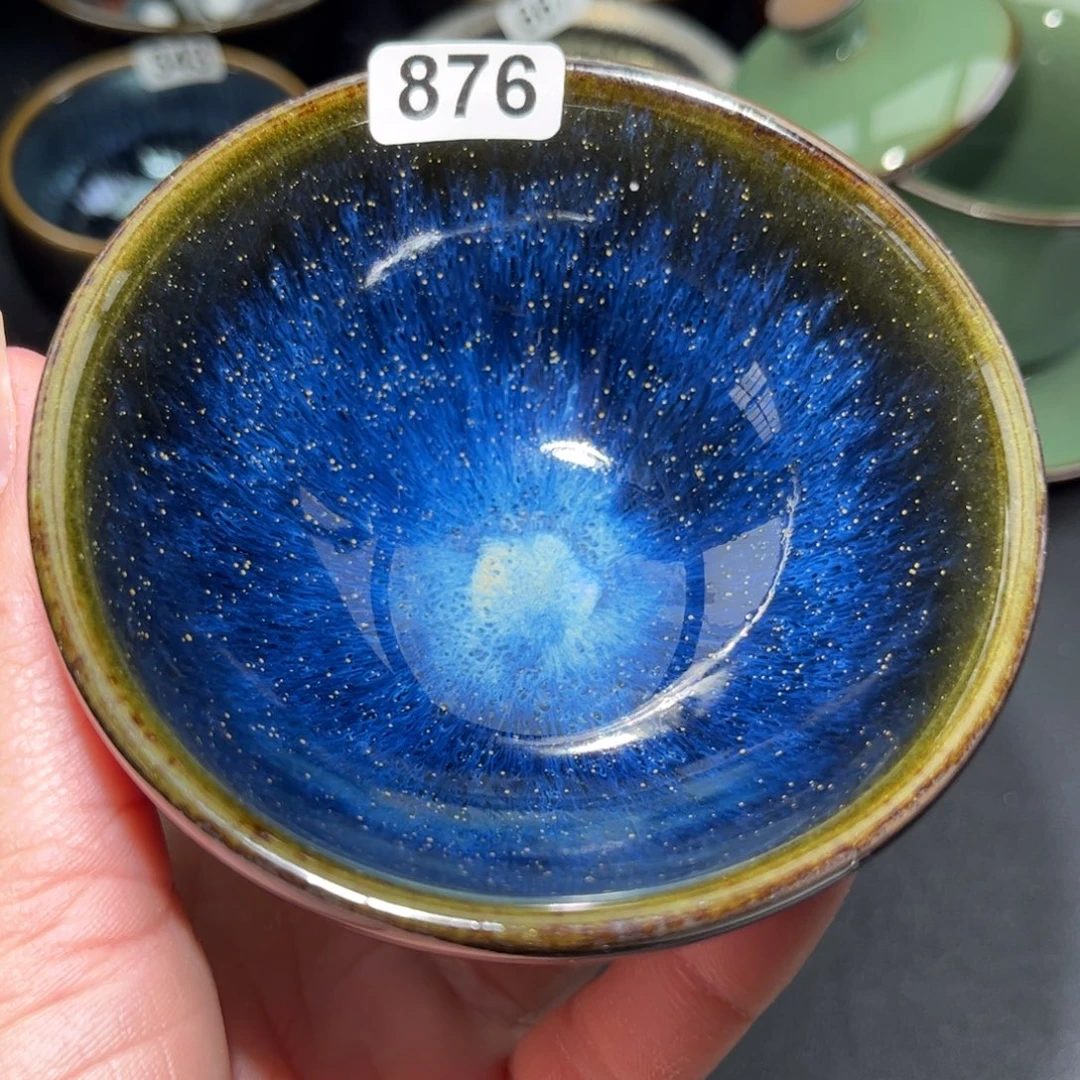茶盏876 建盏单盏放大漏……