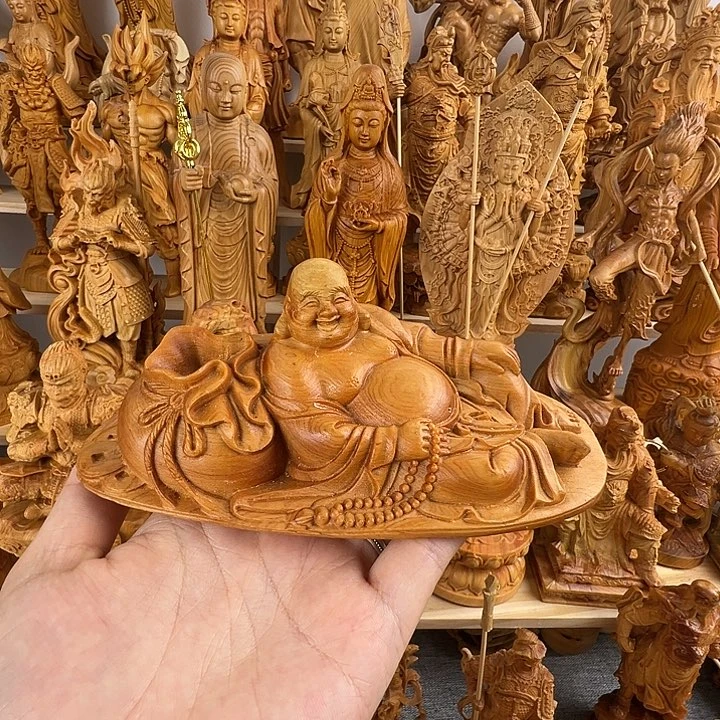 柏木（崖柏）月*?弥勒佛微瑕