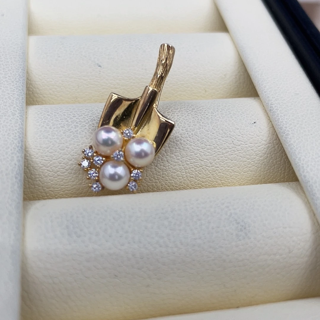 海水珍珠手绳银S925镶嵌