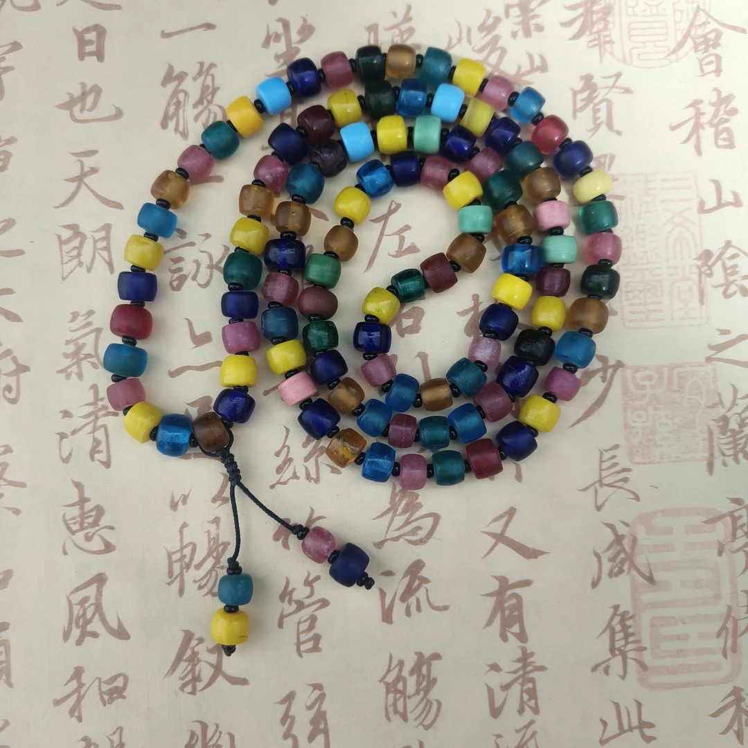 老琉璃复古百搭108（492944）多彩色