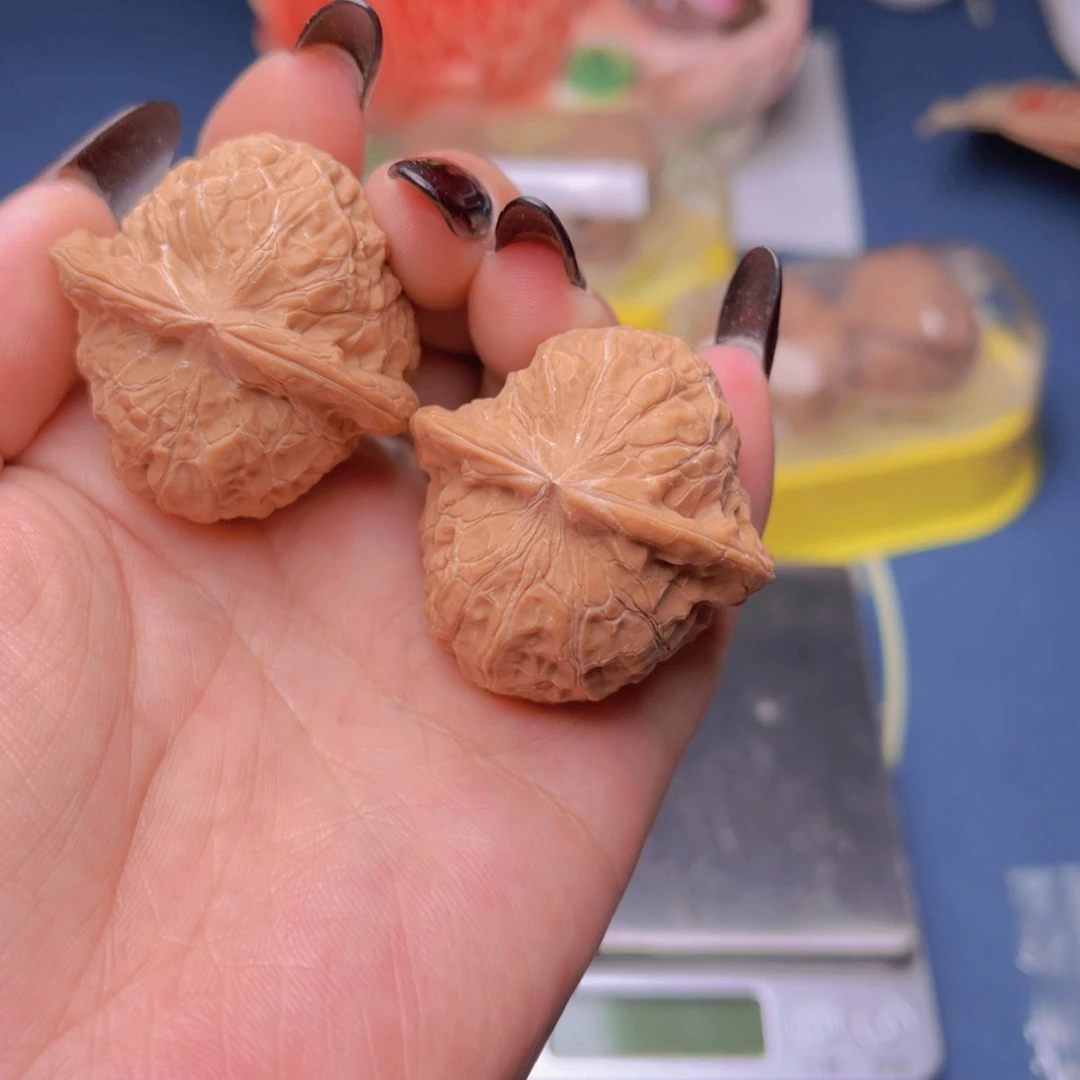 文玩核桃把件胖*鱼南瓜墩39