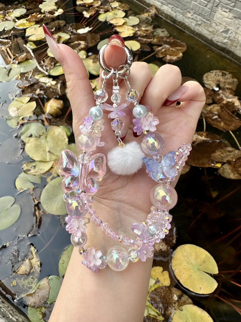 【蝶恋花】手机链饰品