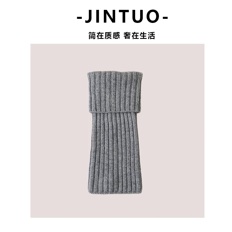 【堆堆袜套】爆款y2k秋冬100羊毛松弛感堆堆袜雪地靴日系针织小腿袜
