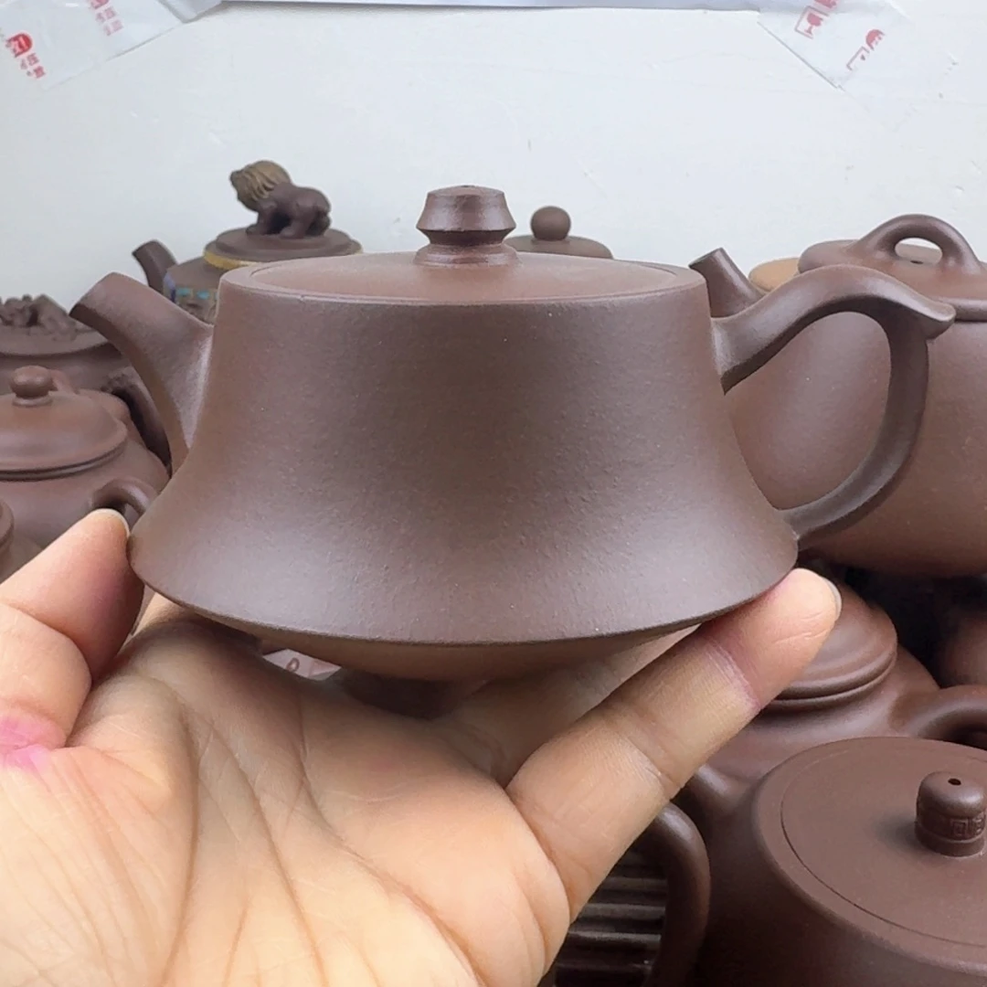 n***n茶壶紫砂240cc柱础紫泥