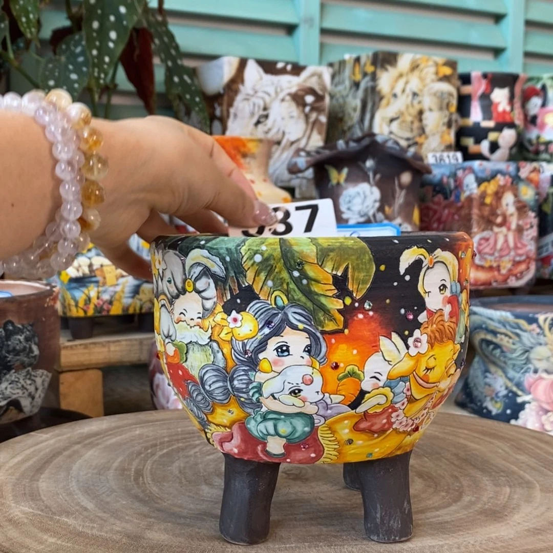 【闪购商品】937满刻满绘精工盆