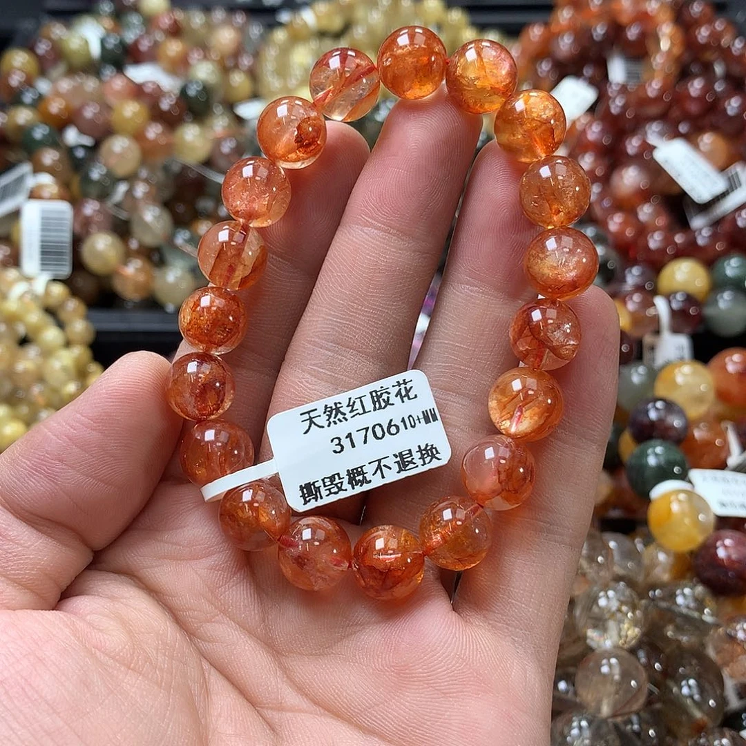 水晶手链未镶嵌，，