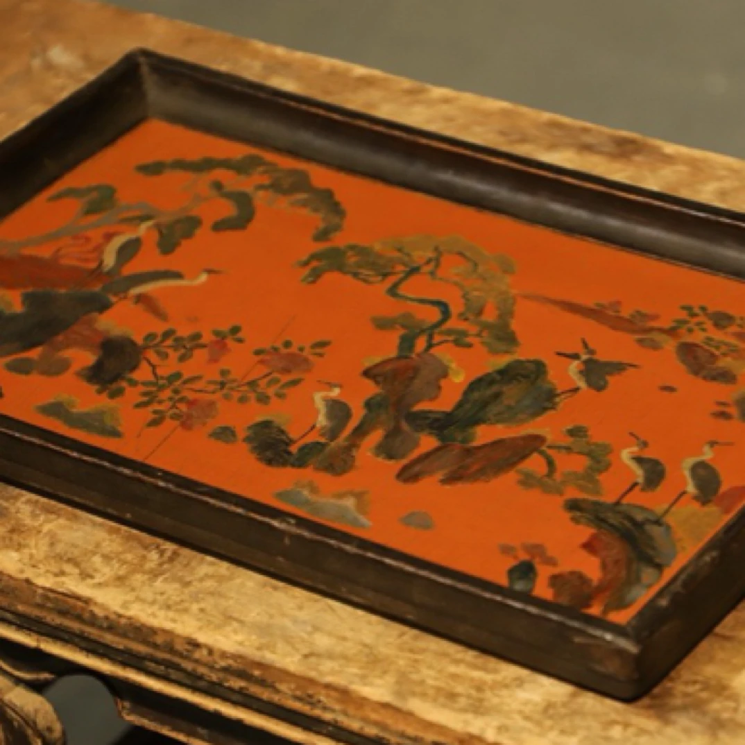 茶盘木制储物古风家用精致