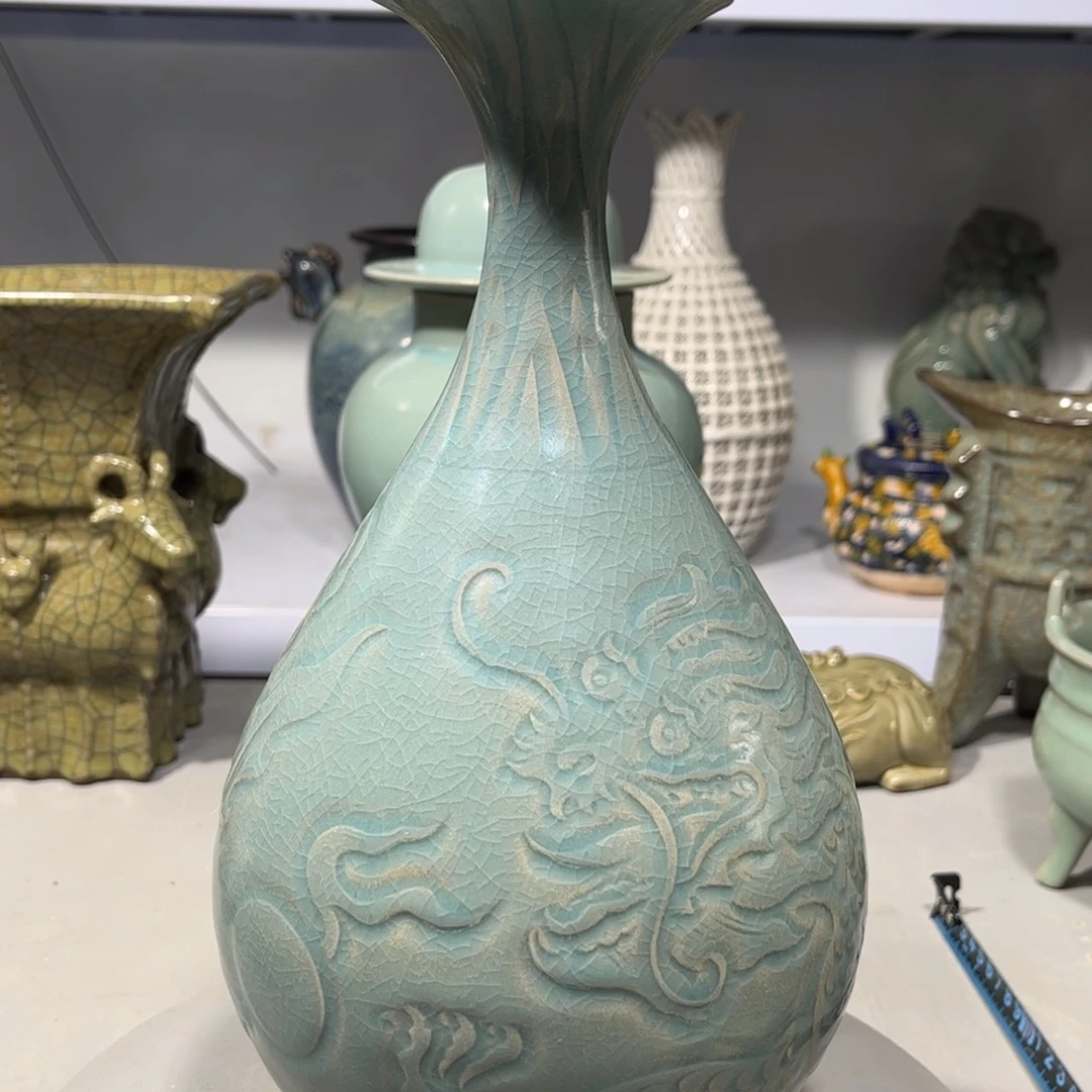 瓶汝窑瓷器品相完美